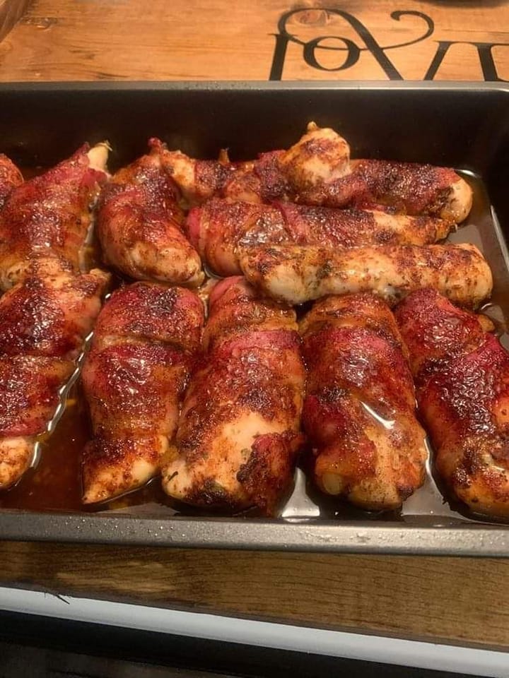 Bacon Wrapped Chicken Tenders: A Savory Delight