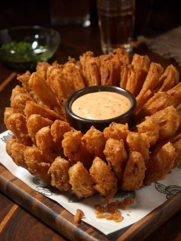 the Outback Steakhouse Blooming Onion