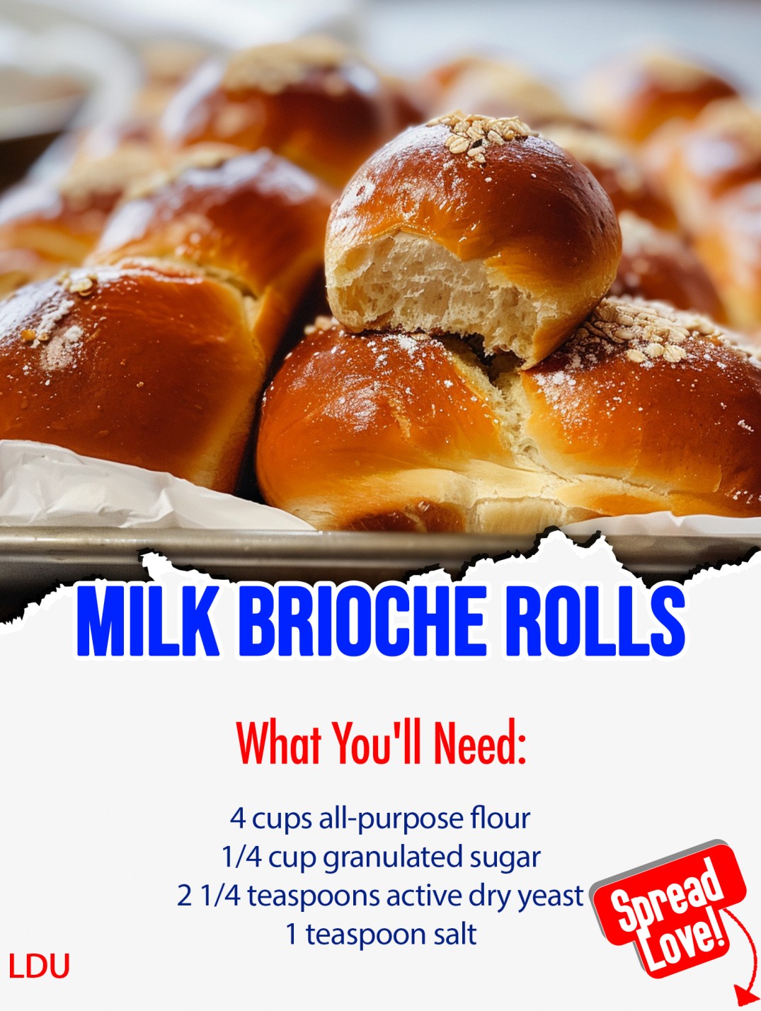 MILK BRIOCHE ROLLS