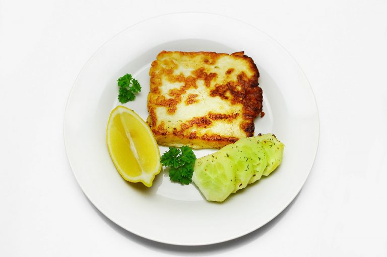 Wrapped Halloumi Cheese
