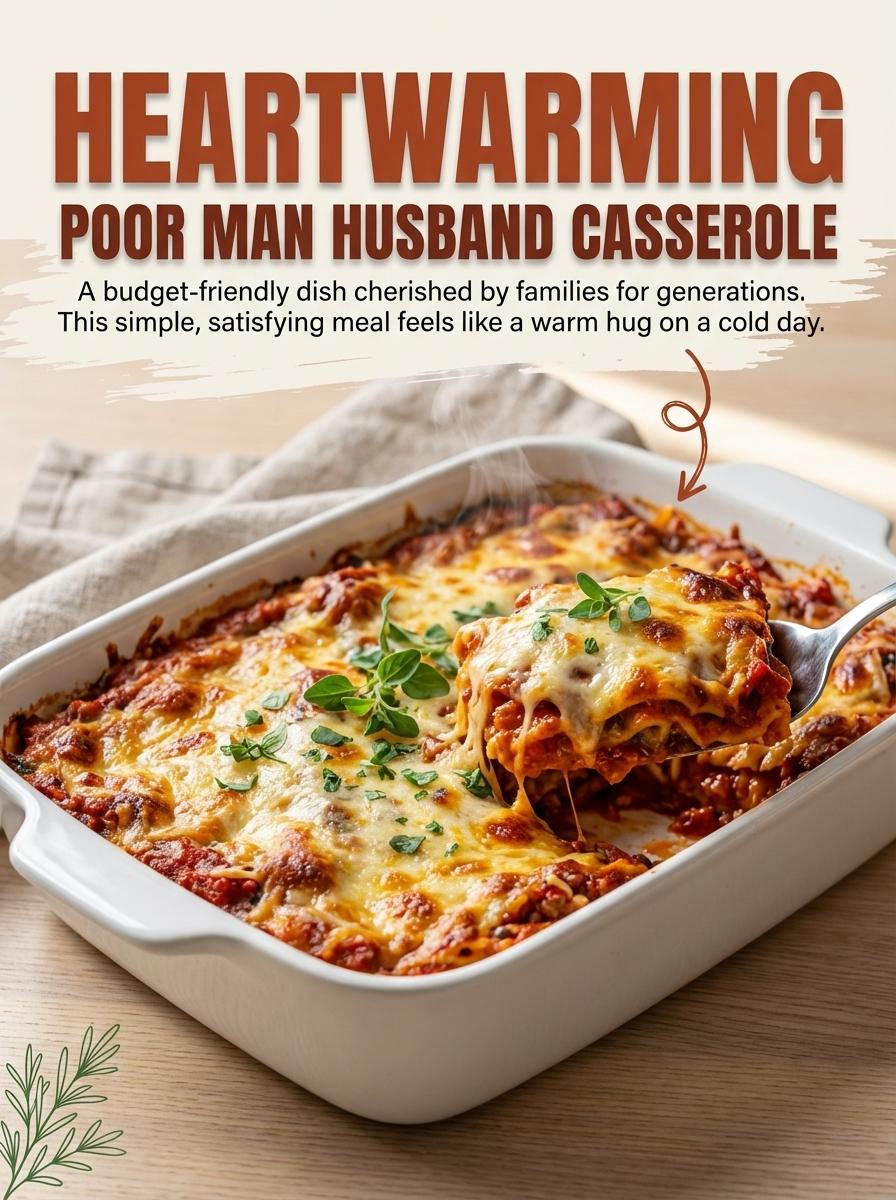 POOR MAN HUSBAND CASSEROLE!
