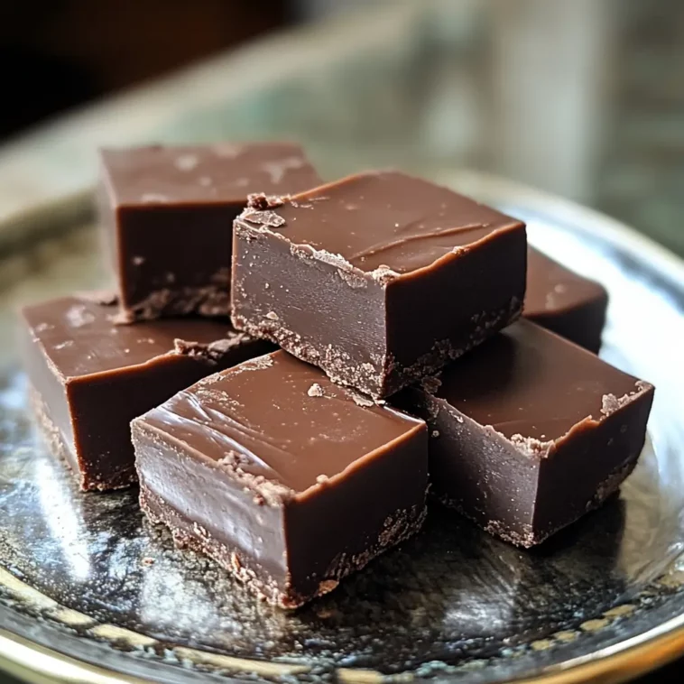 Old-Fashioned Chocolate Fudge