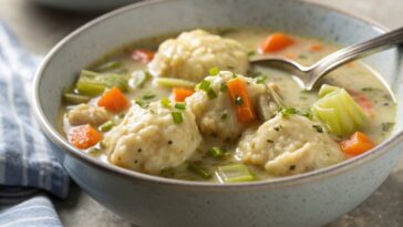 Old Fashioned Home Made Chicken & Dumplings