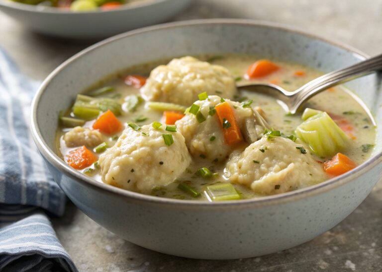 Old Fashioned Home Made Chicken & Dumplings