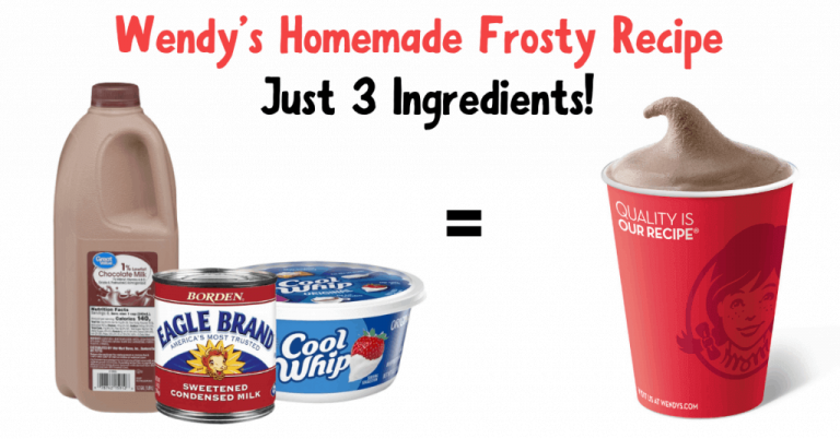 Homemade Wendy’s Frostys