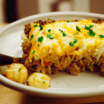 Easy Hamburger Rice Casserole