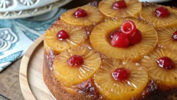 Pineapple Upside-Down Cake