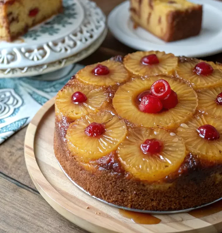 Pineapple Upside-Down Cake
