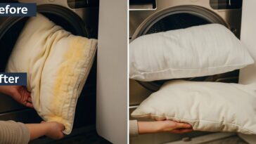 Cleaning Yellowing Pillows