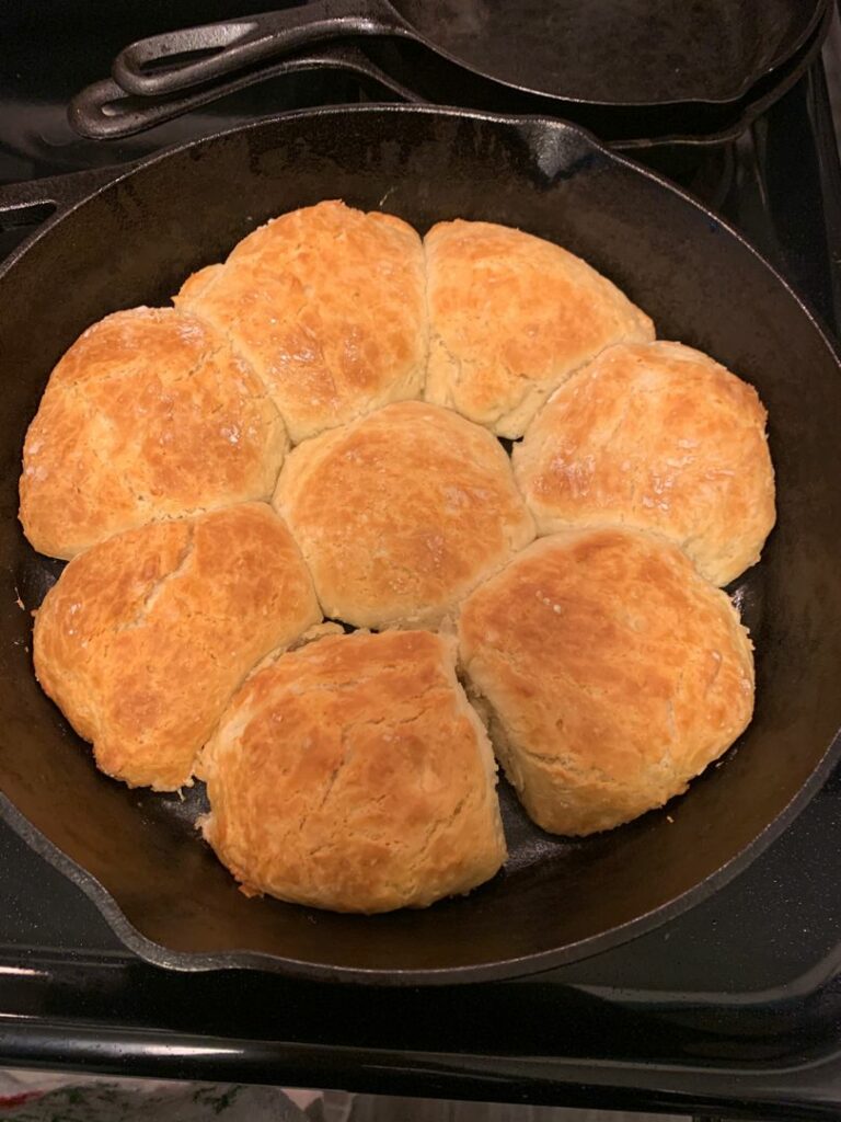 HOMEMADE ANGEL BISCUITS