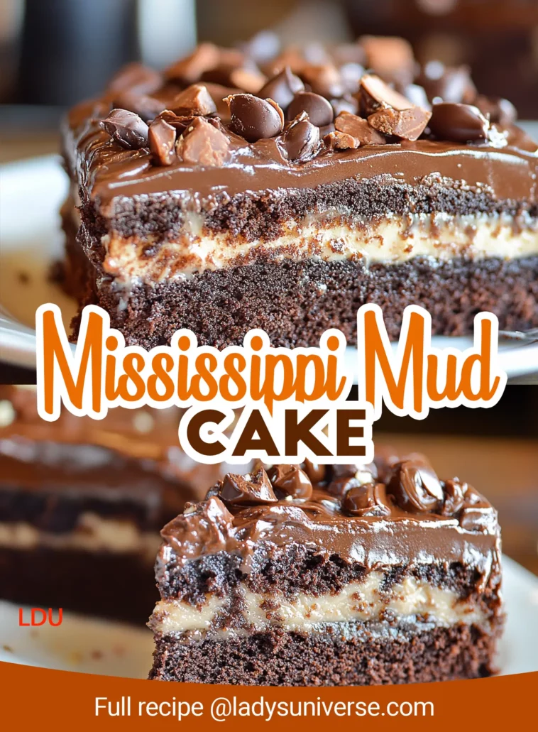 Mississippi Mud Cake