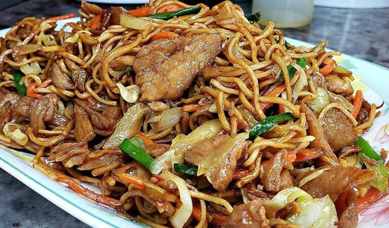 Chicken Chow Mein with the Best Chow Mein Sauce
