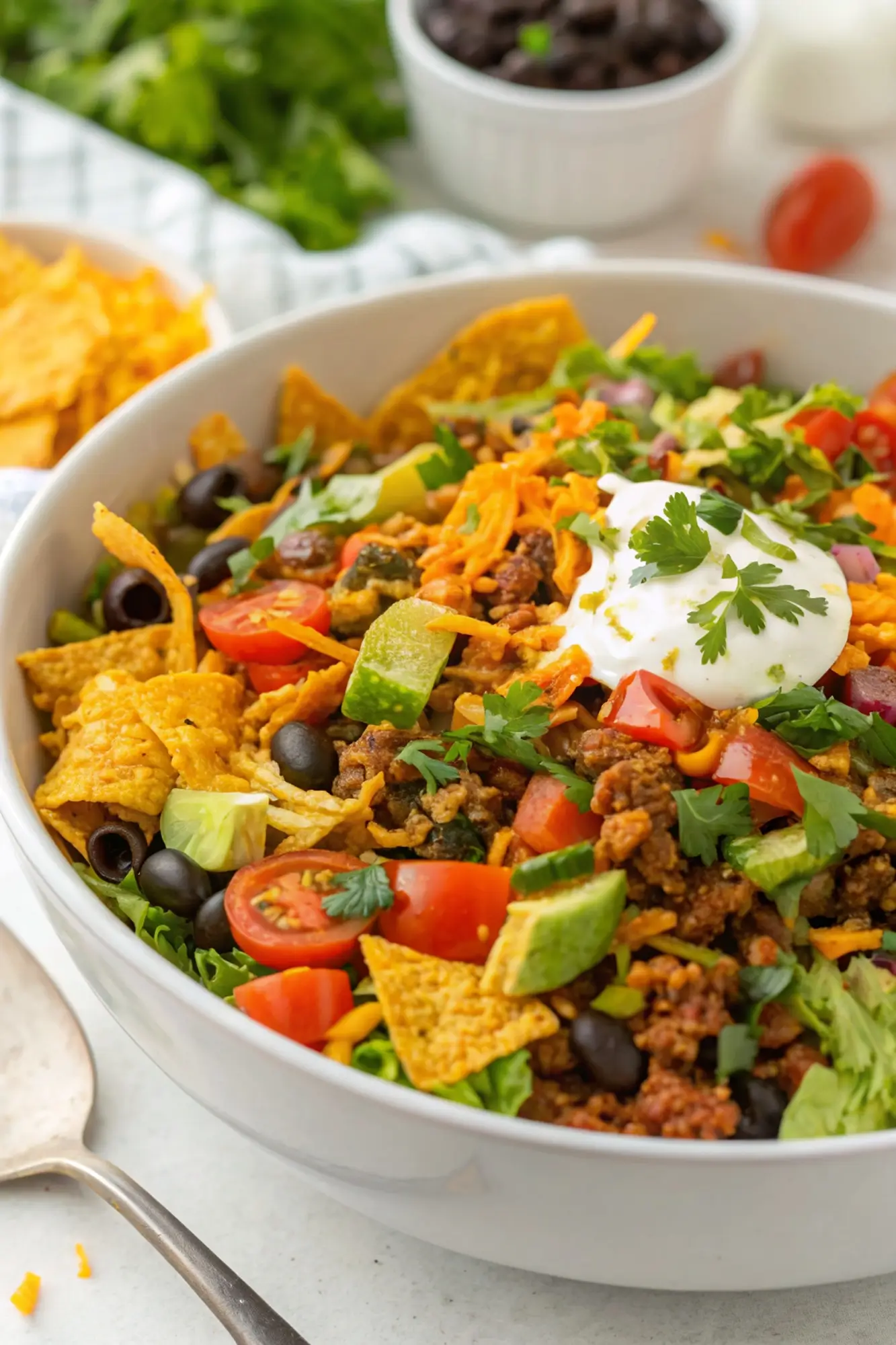 Doritos taco salad