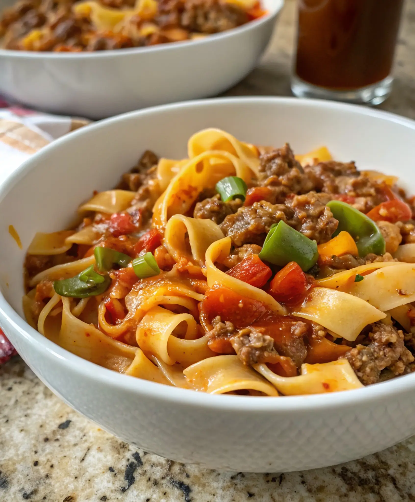 Italian Drunken Noodles