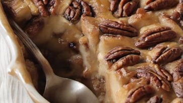 PECAN PIE BREAD PUDDING