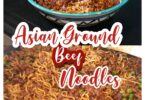 Asian Ground Beef Noodles