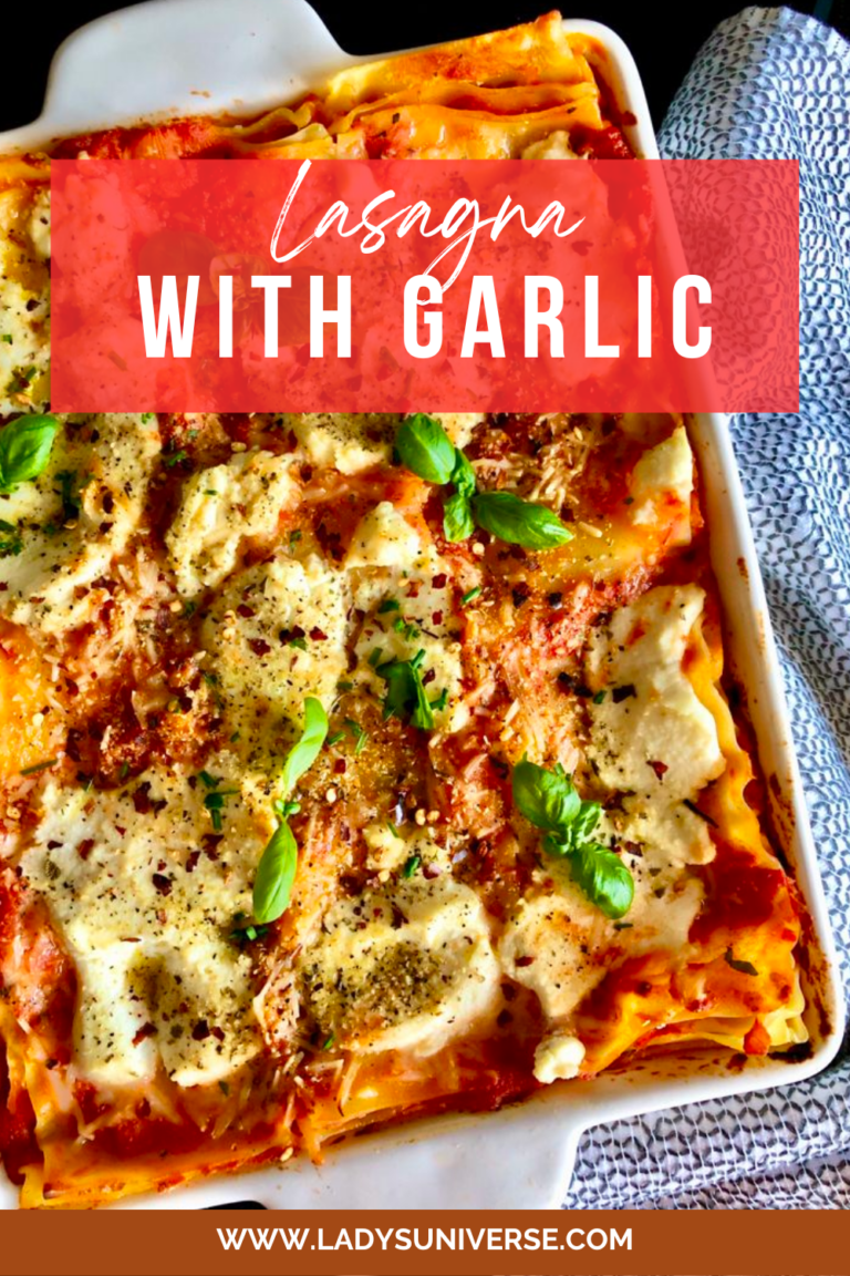 LASAGNA WITH GARLIC