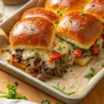 PHILLY CHEESESTEAK SLIDERS