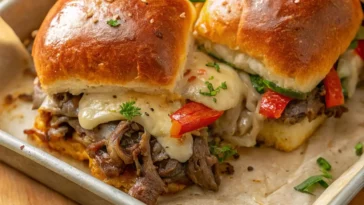 PHILLY CHEESESTEAK SLIDERS