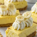 Banana Cream Cheesecake Bars