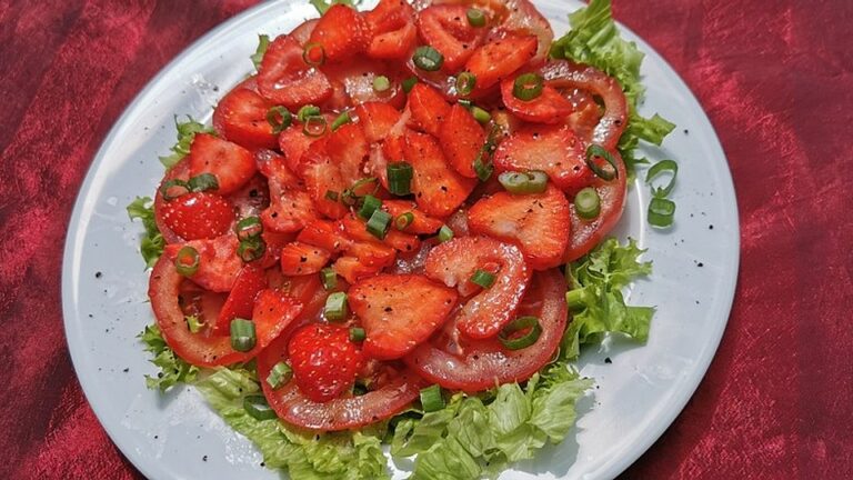 Strawberry Tomato Salad