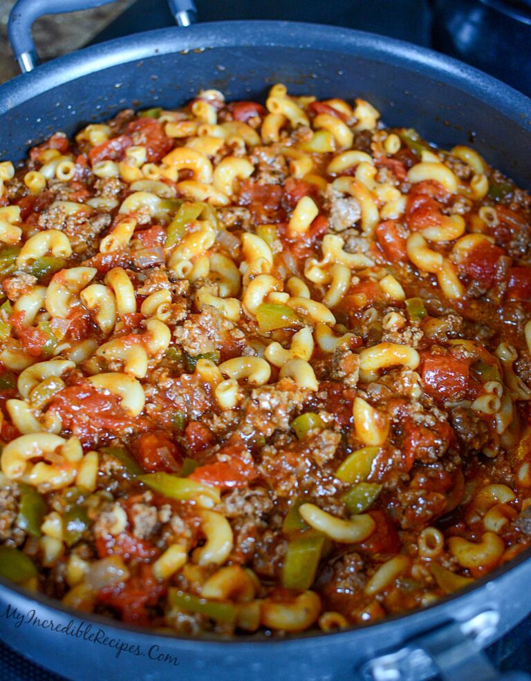 Beef American Chop Suey