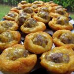 EASY CHEESY SAUSAGE BISCUIT BITES