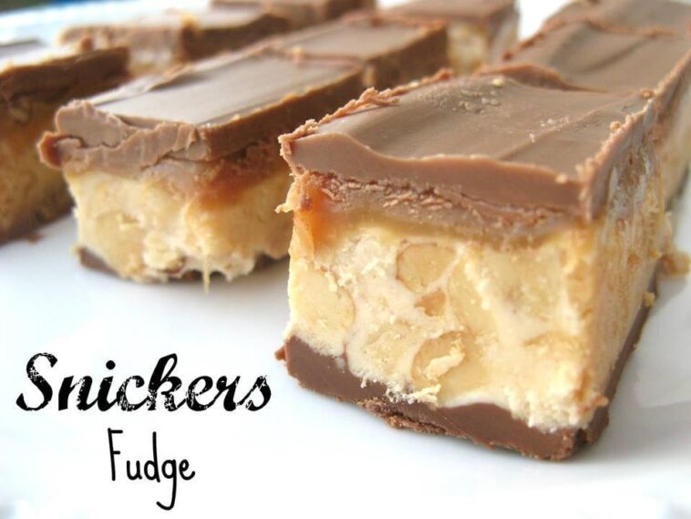 Snickers Fudge