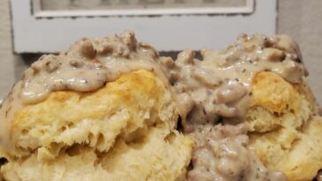 Best EVER Biscuits and Gravy