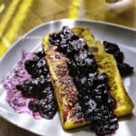 Blueberry toast Cheese