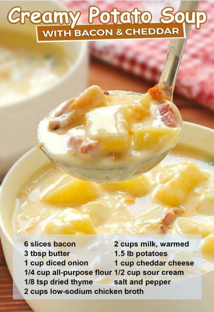 easy Creamy Homemade Potato Soup