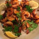 Honey Butter Old Bay Shrimp: