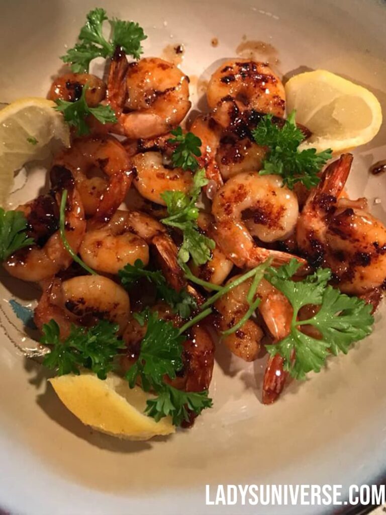 Honey Butter Old Bay Shrimp: