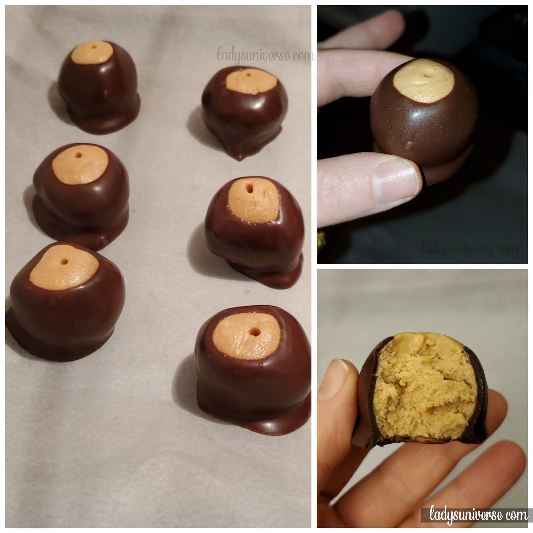 Peanut Butter Balls with Rice Krispies