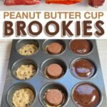 Peanut Butter Stuffed Brookies