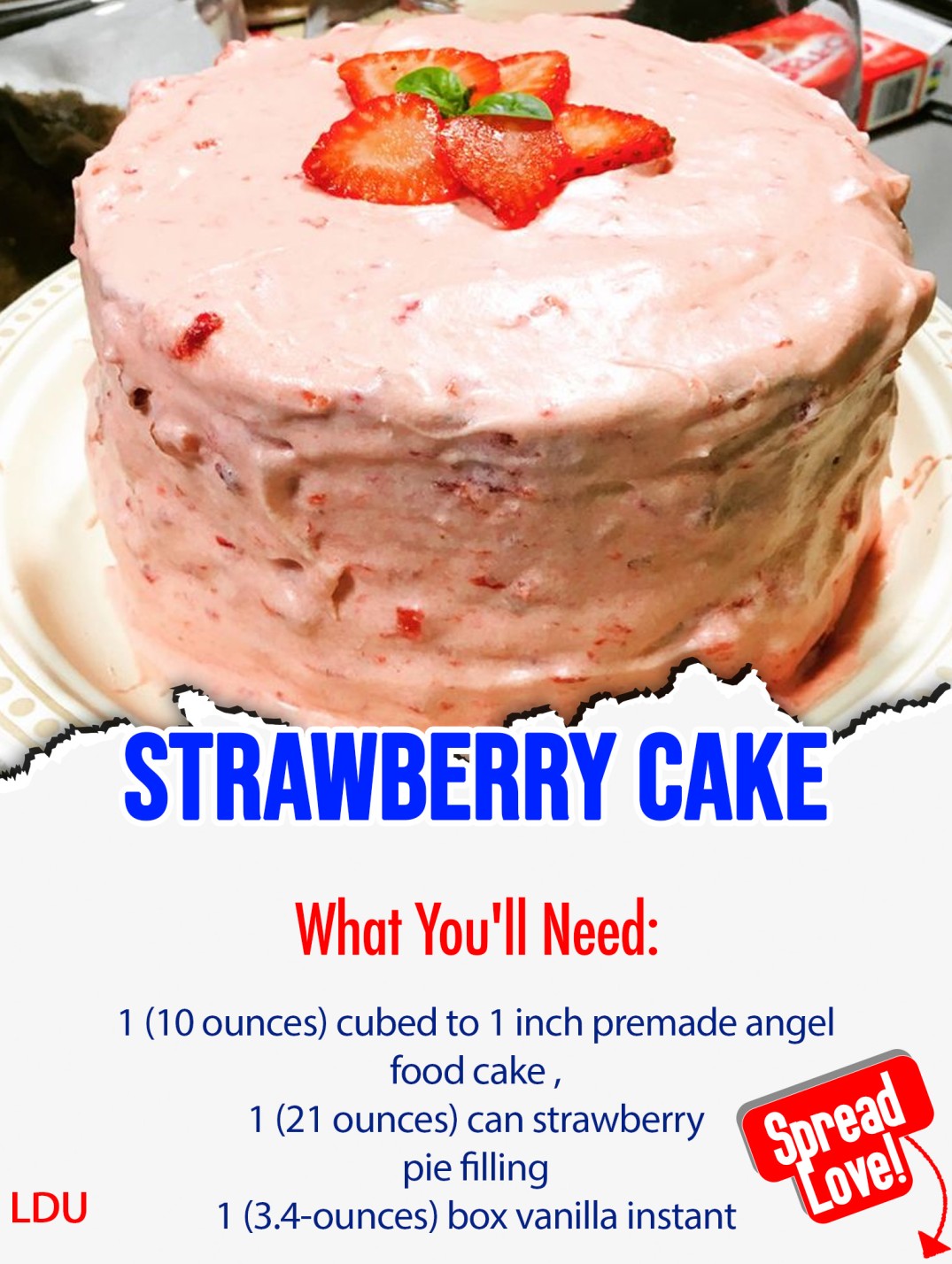 Strawberry Cake