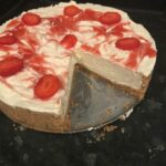 Sugar free Strawberry Cheesecake