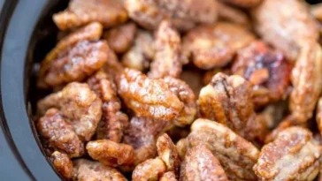 Candied pecans