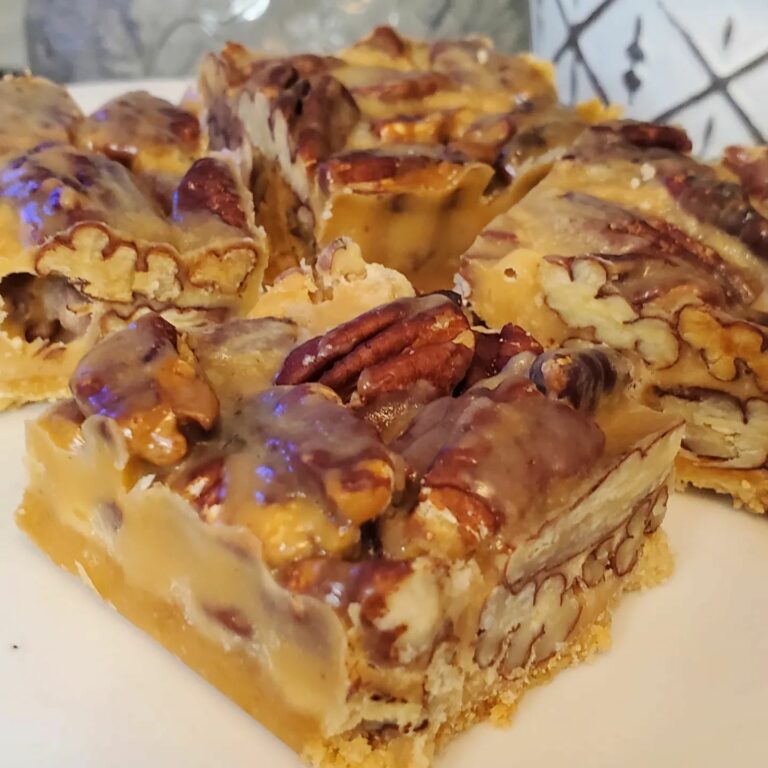 Caramel Pecan Dream Bars: A Decadent Delight to Savor