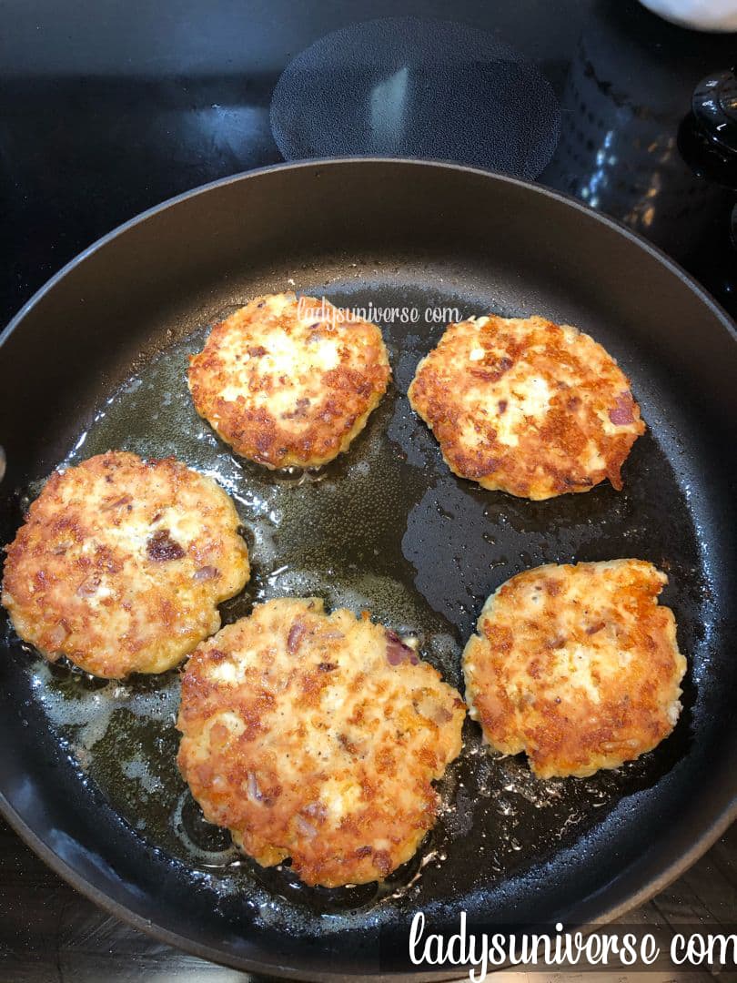 Crispy Chicken Fritters