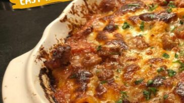 Spicy Italian Sausage Baked Ziti