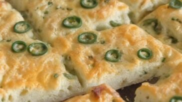 Jalapeno Cheddar Focaccia