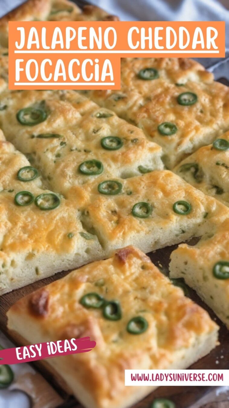 Jalapeno Cheddar Focaccia