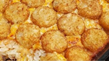 Big Mac Tater Tot Casserole