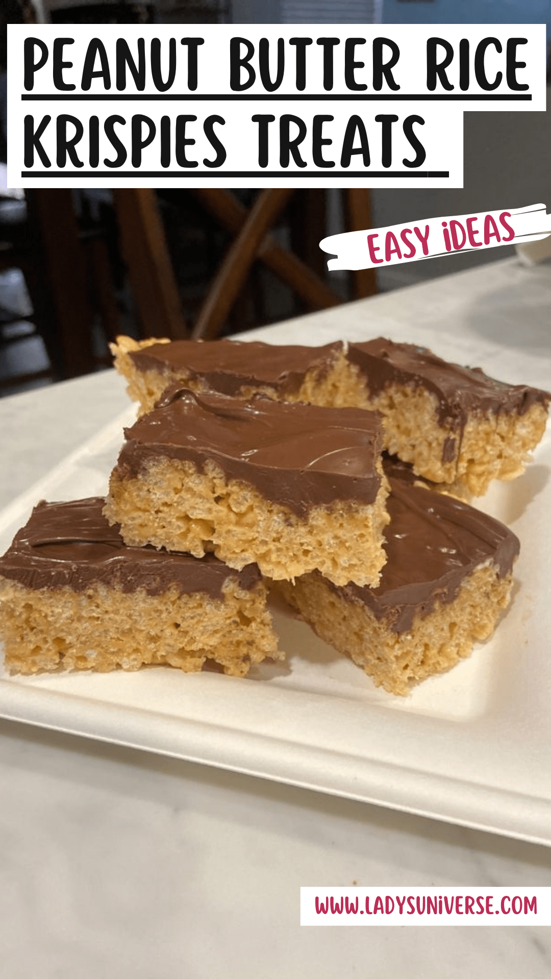  PEANUT BUTTER RICE KRISPIES TREATS 