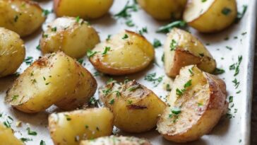 Parmesan Garlic Roasted Potatoes