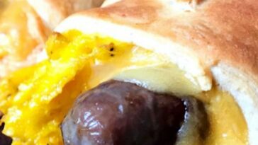 Delicious Sausage, Egg & Cheese Breakfast Crescent Roll Ups