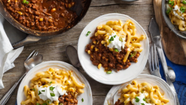 Texas Chili Mac, texas chili mac, chili mac, chili mac recipe, chili mac and cheese