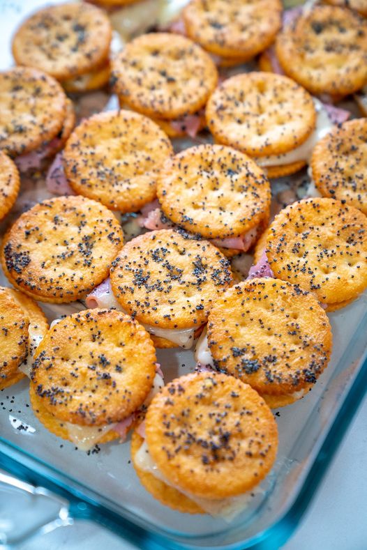 Ritz Cracker Party Sandwiches, Ritz Cracker, Ritz Cracker recipe