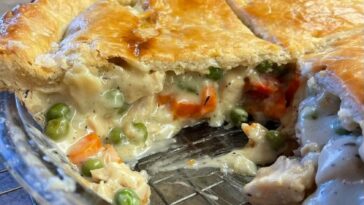 skillet chicken pot pie, skillet chicken pot pie recipe, skillet chicken, chicken pot pie recipe, chicken pot pie